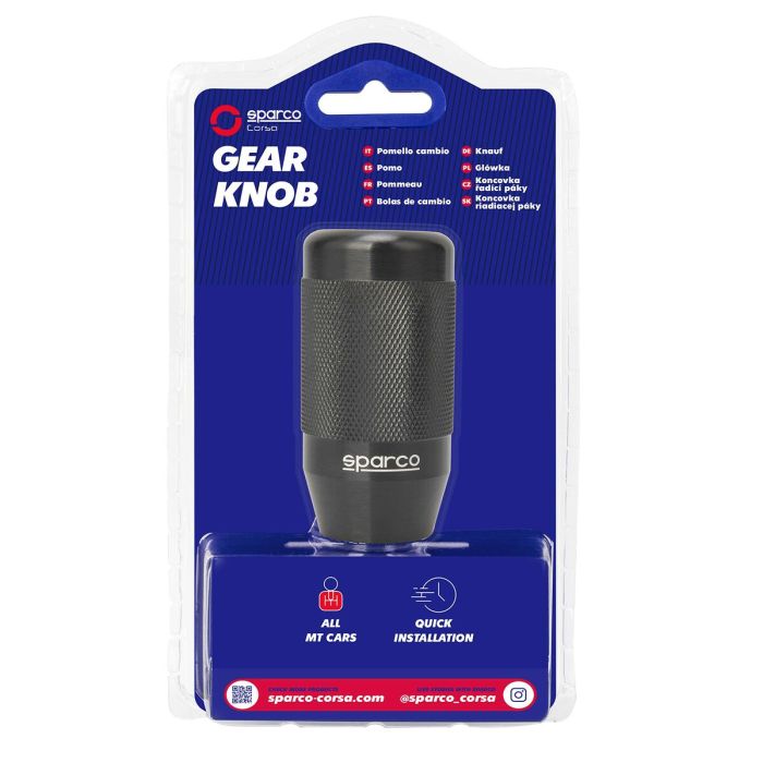 Pommeau de levier de vitesse Sparco SPCG111 Noir 2