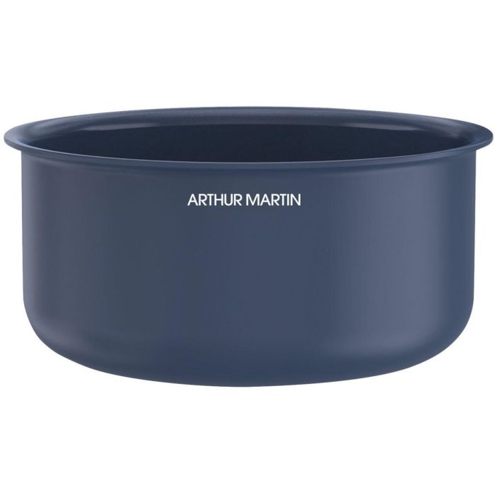 Batterie de cuisine - Tous feux dont induction - ARTHUR MARTIN - AM8896 - Aluminium revetement céramique - 5 pieces - Bleu 4 Batterie de cuisine - Tous feux dont induction - ARTHUR MARTIN - AM8896 - Aluminium revetement céramique - 5 pieces - Bleu 4