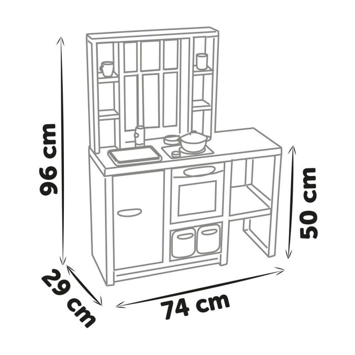 Pâte à modeler en argile Smoby Rose 2