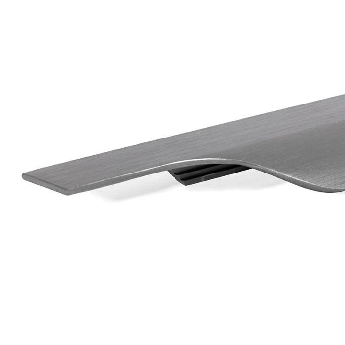 Tirador Embutir Vector Gris Cepillado Largo Long. 897Mm. Viefe 1