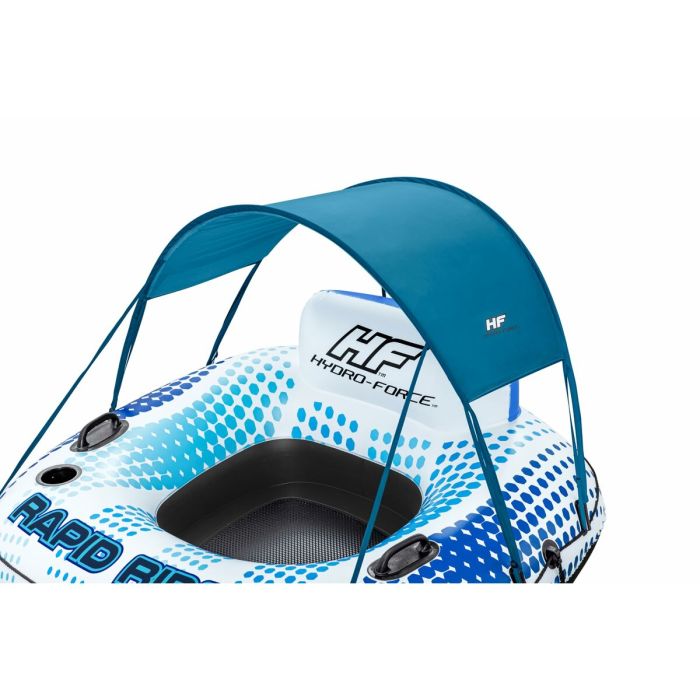 Bestway Bouée Gonflable avec Poignées Rapid Rider avec Parasoleil D137 cm Plage et Piscine 43725 9