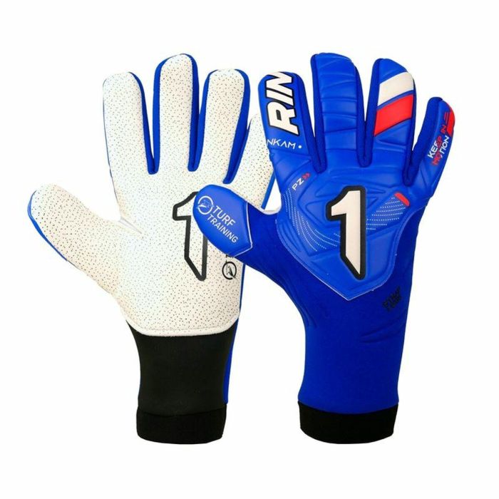 Gants de Gardien de But Rinat Nkam Training Bleu Adultes 24 0 Gants de Gardien de But Rinat Nkam Training Bleu Adultes 24 0