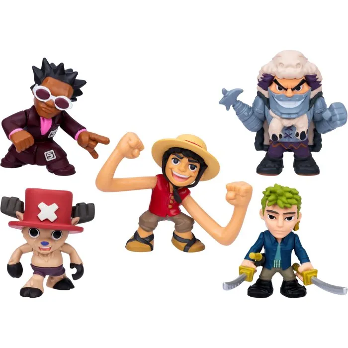 One Figurines Anime One Piece - Pack de 5 Personnages Miniatures : Luffy, Zoro, Chopper, Wapol, Mr.5 - Dès 4 Ans One Figurines Anime One Piece - Pack de 5 Personnages Miniatures : Luffy, Zoro, Chopper, Wapol, Mr.5 - Dès 4 Ans