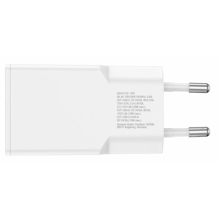 4smarts Netzladegert PDPlug Duos Slim 20W GaN USB-C/A. wei 2 4smarts Netzladegert PDPlug Duos Slim 20W GaN USB-C/A. wei 2