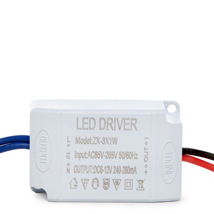 Lumière LED Encastrable 2W 180Lm 6000K "Angela" Circulaire Ø36Mm 40.000H JN-S003-C-CW 3