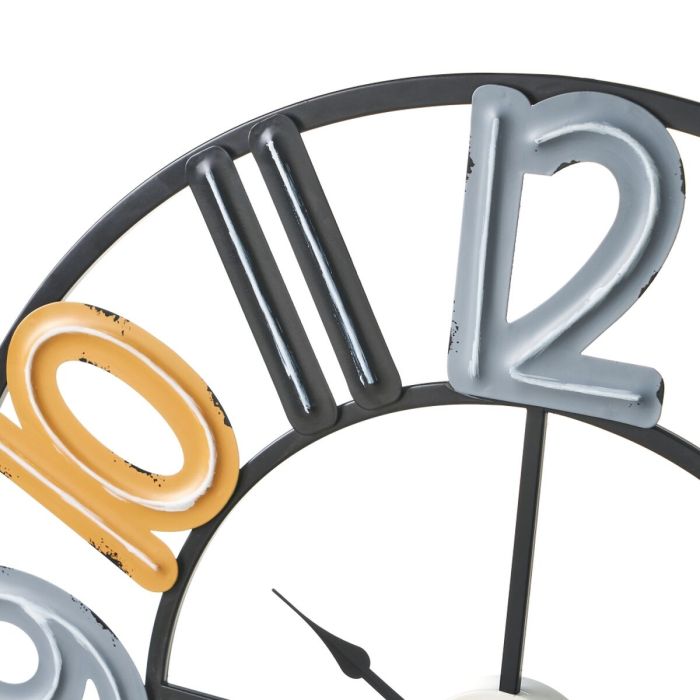 Horloge Murale Multicouleur Métal 60 x 3,5 x 60 cm 3