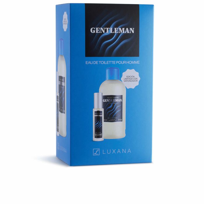 Luxana GENTLEMAN FOR MEN Coffret Eau de Toilette Homme 100ml + 30ml 2 Pcs