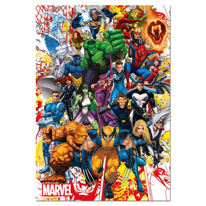 Puzzle Marvel Heroes Educa 500 Pièces 6