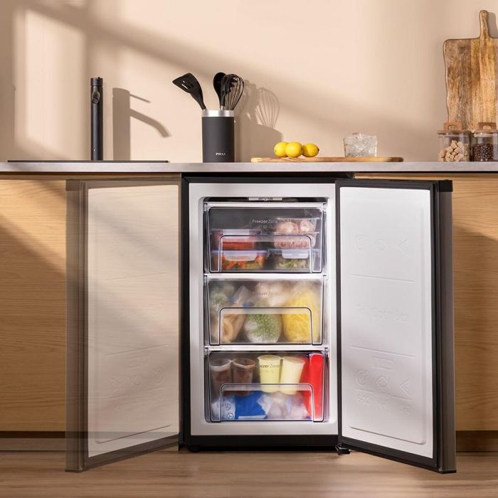 Congélateur vertical Cecotec 87 L Bolero CoolMarket TF 87 Inox classe E 5 Congélateur vertical Cecotec 87 L Bolero CoolMarket TF 87 Inox classe E 5