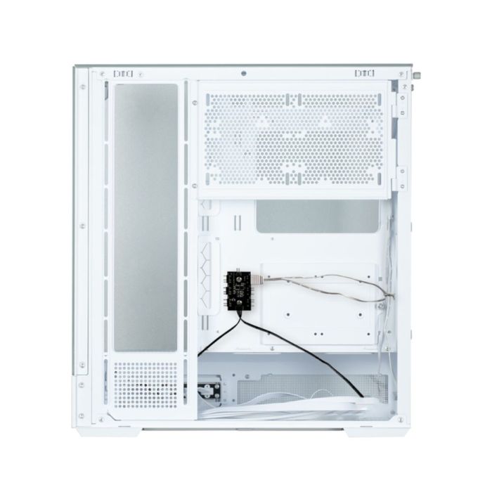 Boîtier ATX semi-tour Zalman P40 PRISM WHITE Blanc 5