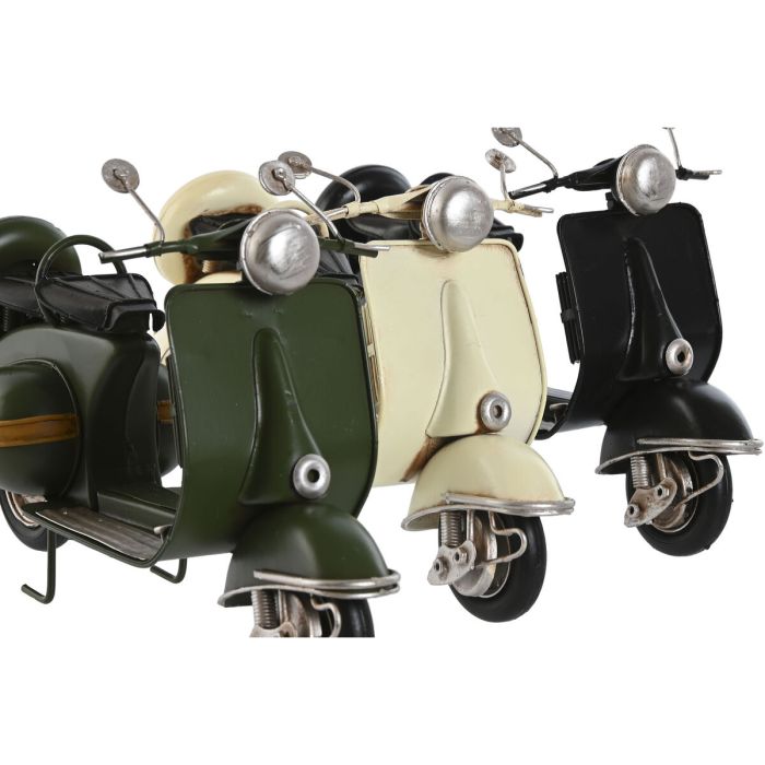 Figurine Décorative Home ESPRIT Blanc Noir Vert Vintage 26 x 10 x 16,5 cm (3 Unités) 2 Figurine Décorative Home ESPRIT Blanc Noir Vert Vintage 26 x 10 x 16,5 cm (3 Unités) 2