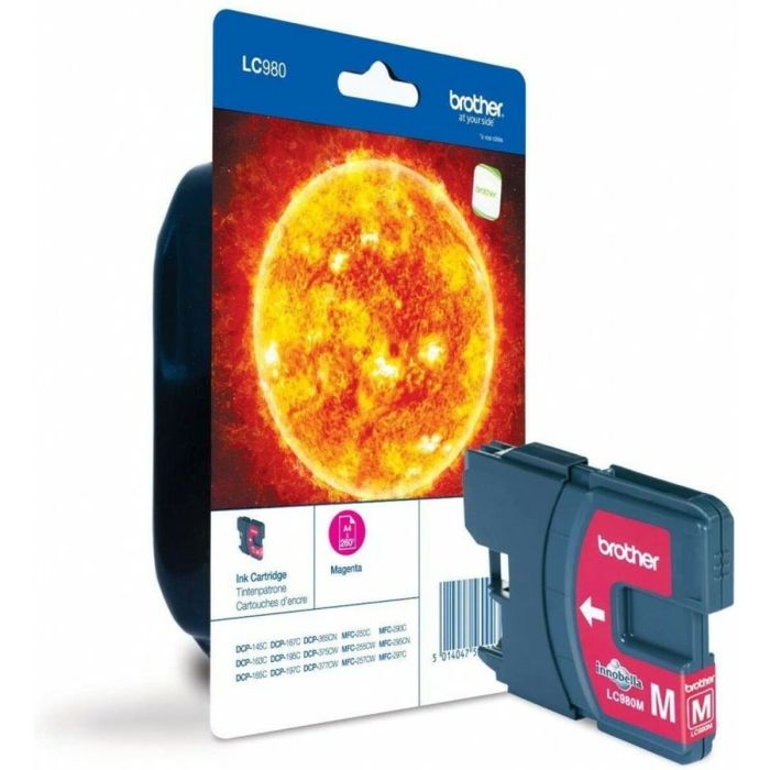 Cartouche d'encre originale Brother LC-980M Magenta 1