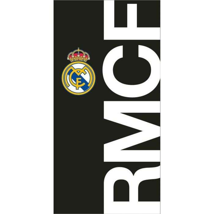 Serviette de plage Real Madrid C.F. Noir 2