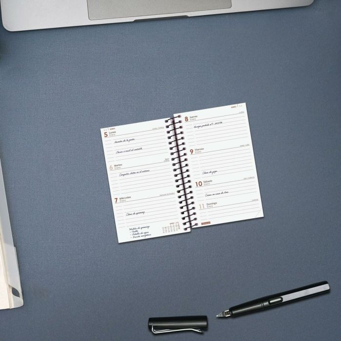 Agenda Finocam OPAQUE Bleu Mini 7,9 x 12,7 cm 2026 4