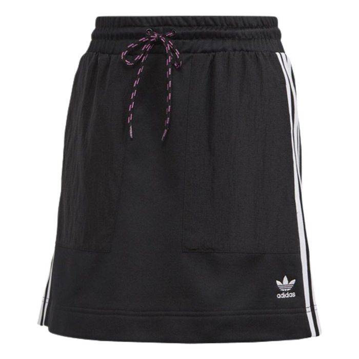 jupe de tennis Adidas Originals 3 stripes Noir 0 jupe de tennis Adidas Originals 3 stripes Noir 0