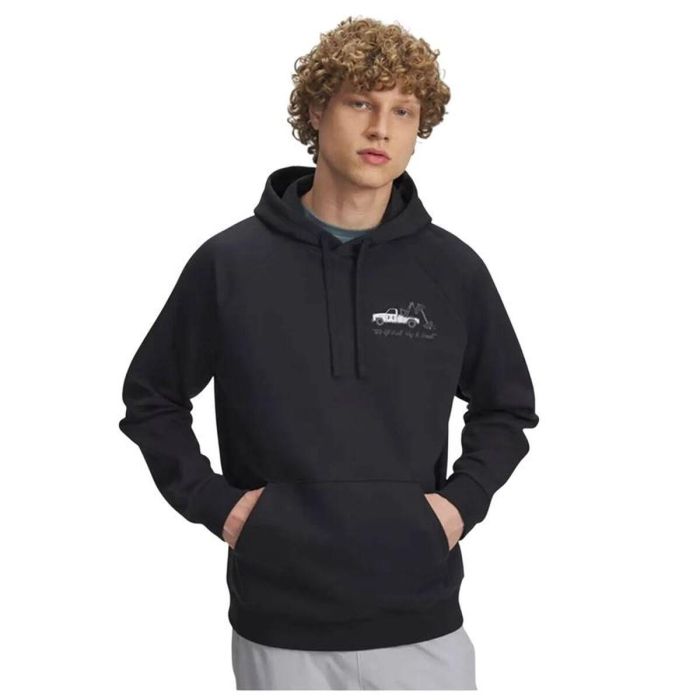 Sweat à capuche homme Under Armour Rival Fleece Hbr Logo Hd Noir XS 0 Sweat à capuche homme Under Armour Rival Fleece Hbr Logo Hd Noir XS 0