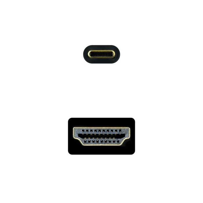 Câble USB-C vers HDMI NANOCABLE 10.15.5102 1,8 m Noir 7 Câble USB-C vers HDMI NANOCABLE 10.15.5102 1,8 m Noir 7