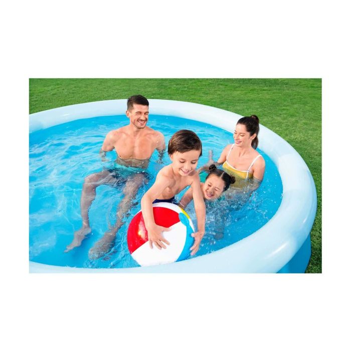 Bestway Piscine Gonflable Adulte Anneau avec Purificateur 305x66 cm Jardin 57458 6