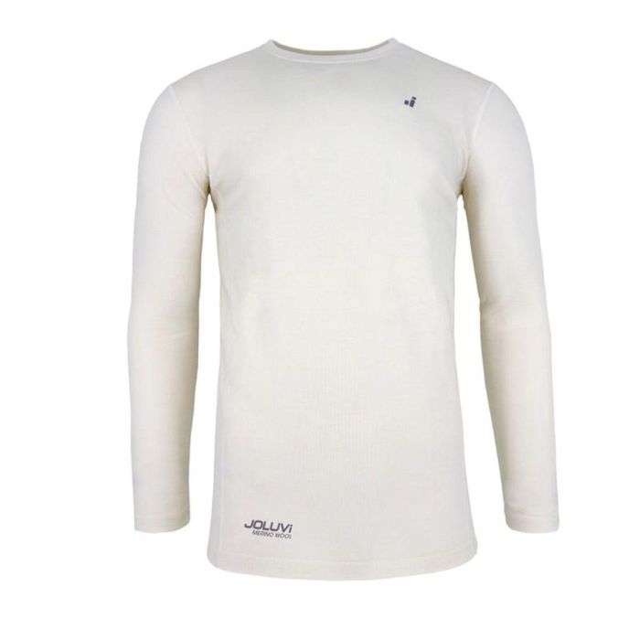 T-shirt Thermique pour Homme Joluvi Merino Base Blanc