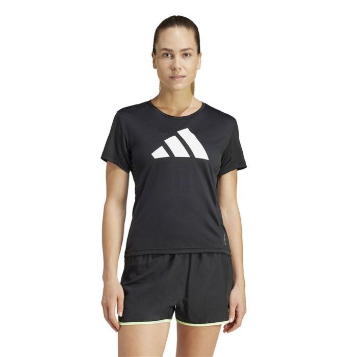T-shirt à manches courtes femme Adidas IL7227 Noir (XS) 5