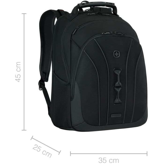 WENGER Legacy Black Series 40,64cm 16Zoll Laptop Backpack Black 7
