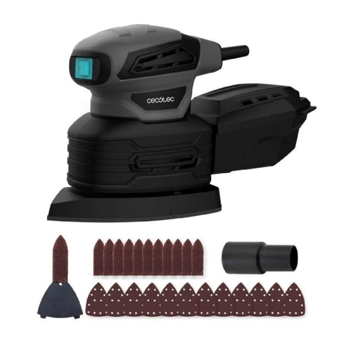 Ponceuse orbitale delta Cecotec 180W PerfectSurface 180 Delta avec réservoir et accessoires 3