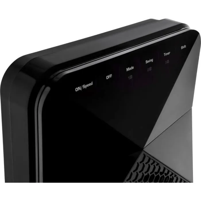 Sencor SFN 5040BL - Ventilateur sur pied silencieux avec télécommande, 3 ventilateurs, 3 vitesses, minuterie, pivotement automatique Sencor SFN 5040BL - Ventilateur sur pied silencieux avec télécommande, 3 ventilateurs, 3 vitesses, minuterie, pivotement automatique