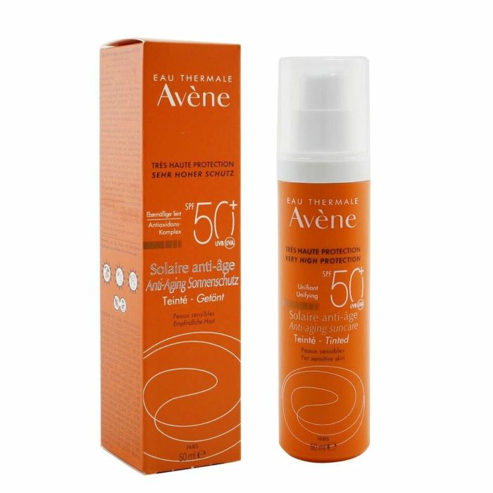 Avene Crème Solaire Anti-Âge Teintée SPF 50+ 50 mL