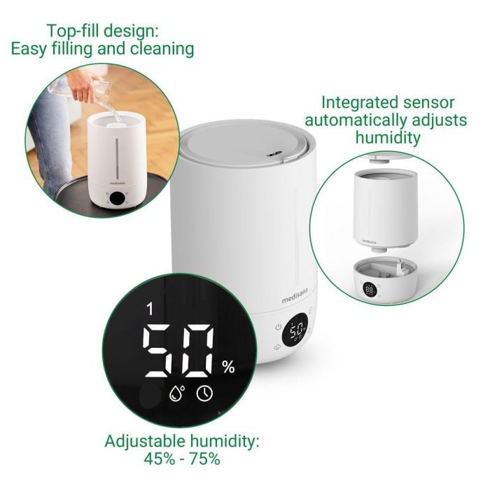 Humidificateur Medisana AH663 30 W 4,5 L 4