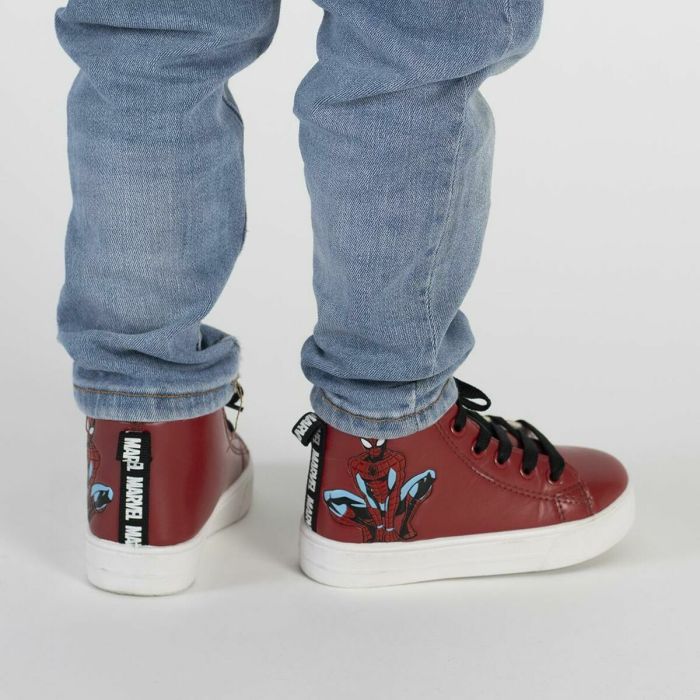 Bottes du quotidien pour enfants Spider-Man Rouge 5