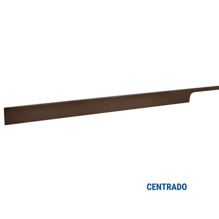 Tirador Aluminio Peak Acabado Marron Metaliz Dist. Agujero Dist. 1760Mm. Viefe 2