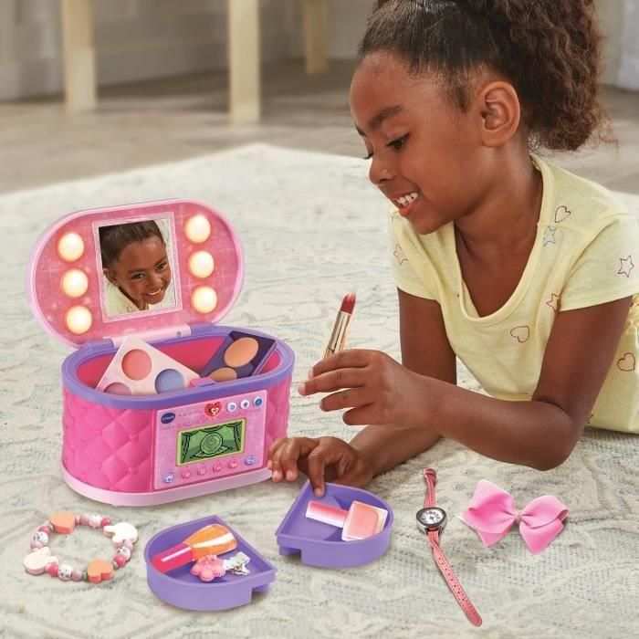 VTECH - KIDISECRETS - MA MALLETTE BEAUTÉ MAGIQUE - Rose 5 VTECH - KIDISECRETS - MA MALLETTE BEAUTÉ MAGIQUE - Rose 5