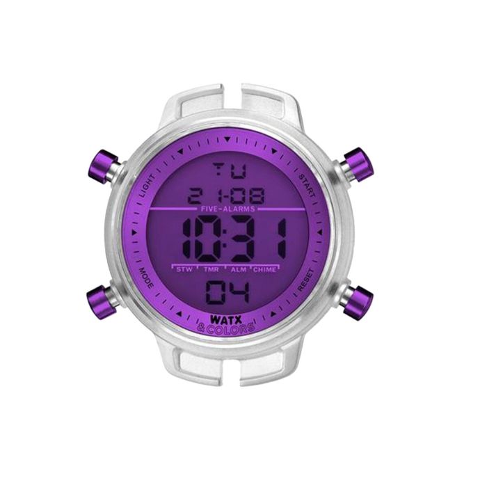 Montre Unisexe Watx & Colors RWA1712 Violet (Ø 46 mm)