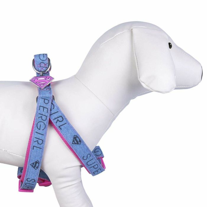 Harnais pour Chien Superman Rose 6 Harnais pour Chien Superman Rose 6