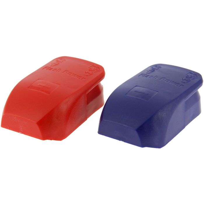 Lot de 2 cosses de batterie - XL TECH - a serrage rapide (+) (-) 1