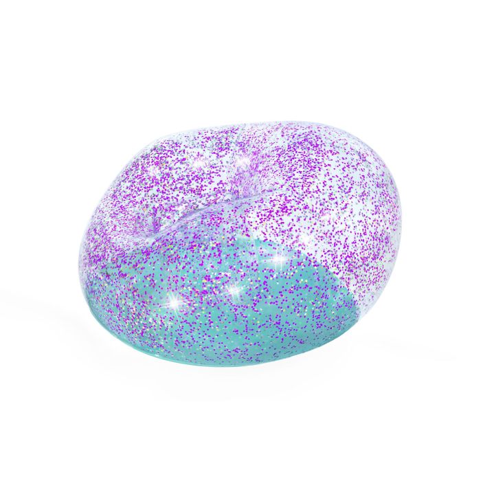 Bestway Fauteuil Gonflable Géant Paillettes 114x112x66 cm +6 Ans Intérieur et Jardin 75115 12