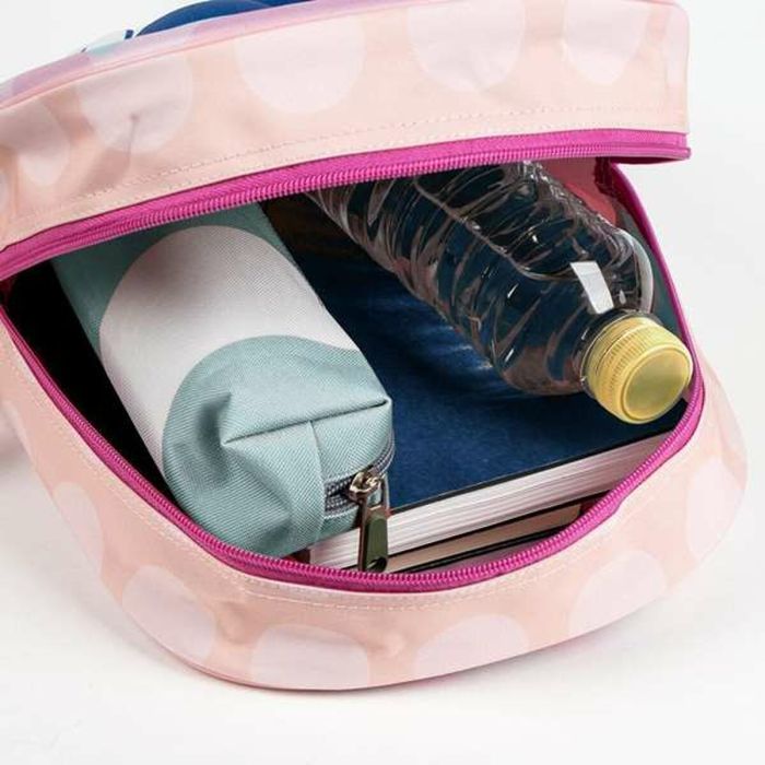 Cartable 3D Minnie Mouse Rose 25,0 x 31,0 x 10,0 cm 3