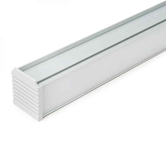 Profilé Aluminium Finition Opal 1 Mètre pour Bandeau LED 4