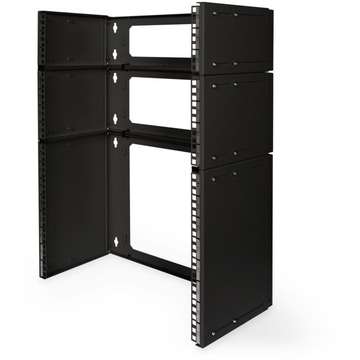 DIGITUS Wandhalterung Patch-Halter 19" 8HE schwarz 3