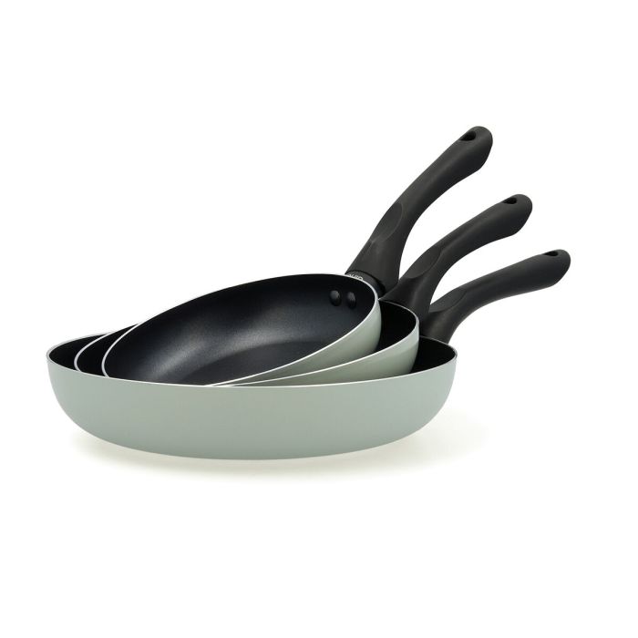 Ensemble de poêle Quid Tropic Vert Métal 3 Pièces 0 Ensemble de poêle Quid Tropic Vert Métal 3 Pièces 0