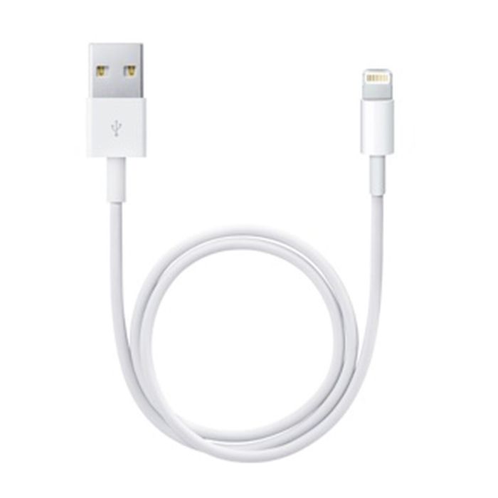 Câble Lightning Apple ME291ZM/A Blanc 50 cm (1 Unité) 10 Câble Lightning Apple ME291ZM/A Blanc 50 cm (1 Unité) 10