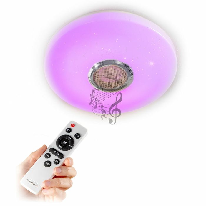 Plafonnier à LED avec Haut-parleur Lumavox InnovaGoods 6