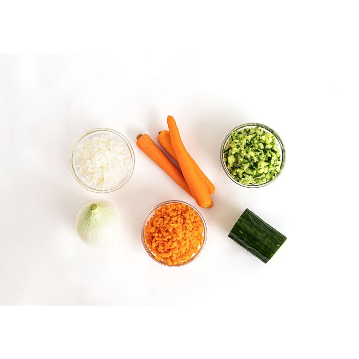 Mini-Hachoir Manuel avec Cordon Quid Naturalia Vert Métal 12,5 x 14 cm Manuel 3