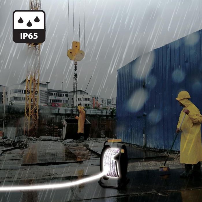 Bandes LED Stak 185 W 15 m Lumière LED 4000 K Noir Transparent 9