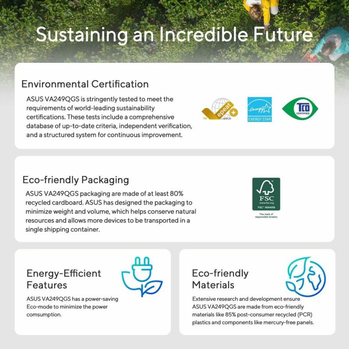 Écran Asus 90LM02W1-B01371 23,8" Full HD LCD 16