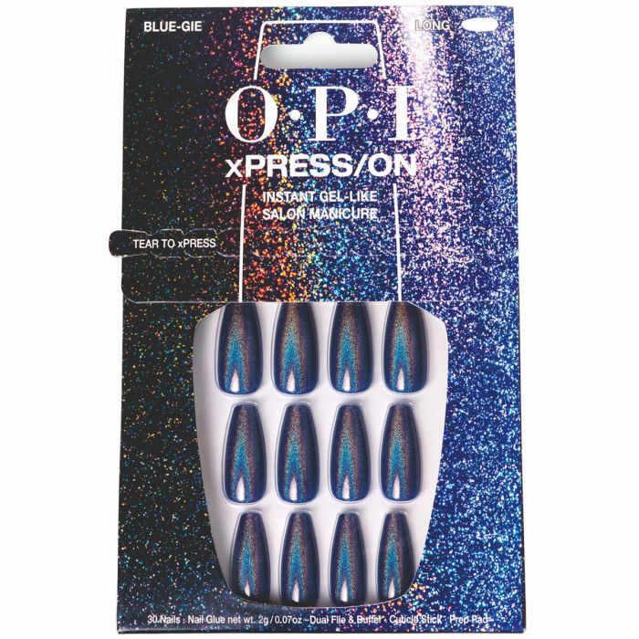 Faux ongles Opi #Blue-Gie 30 Pièces
