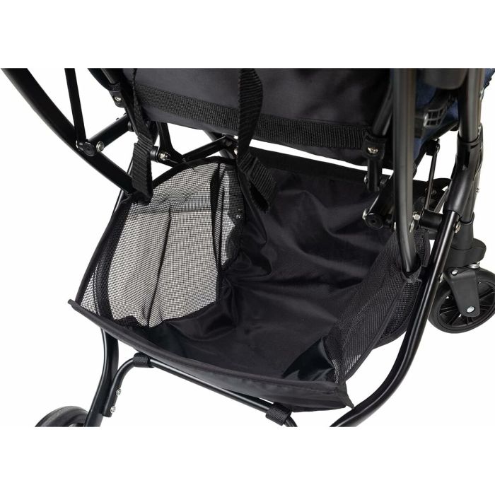 Poussette pour bébé Mickey Mouse CZ10395 Bleu Pliable 2