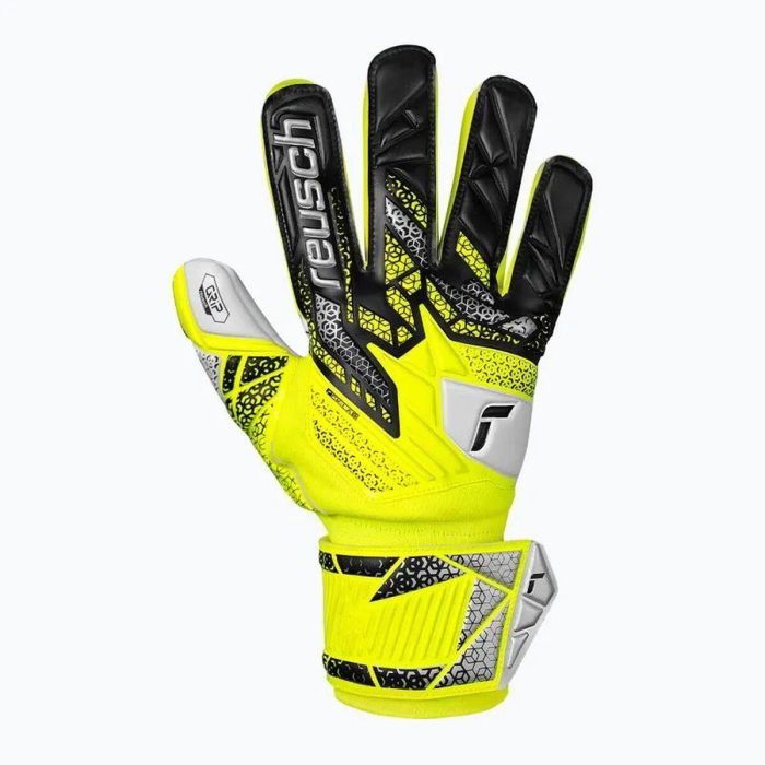 Gants de Gardien de But Reusch Attrakt Grip safe Jaune Adultes S 5