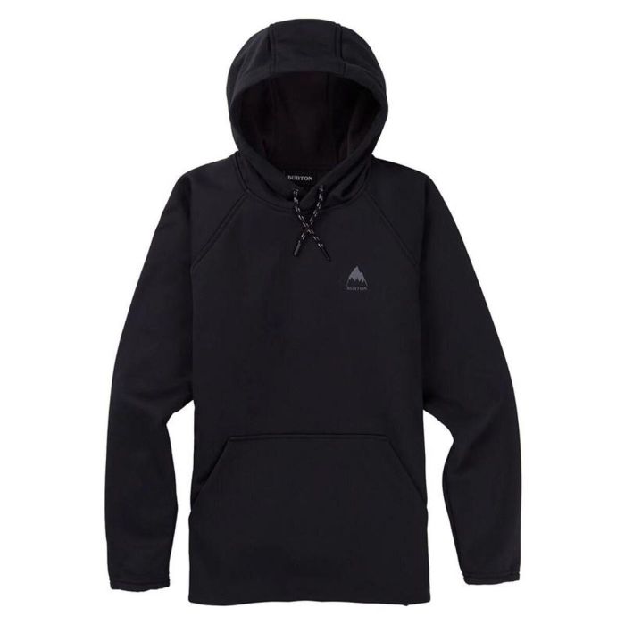 Sweat à capuche homme Burton Crown Weatherproof Pullover Fleece Noir L