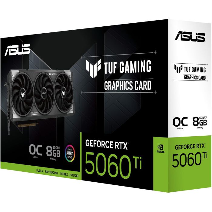 RTX 5060 Ti 8GB ASUS TUF Gaming OC GDDR7 3Fan 9